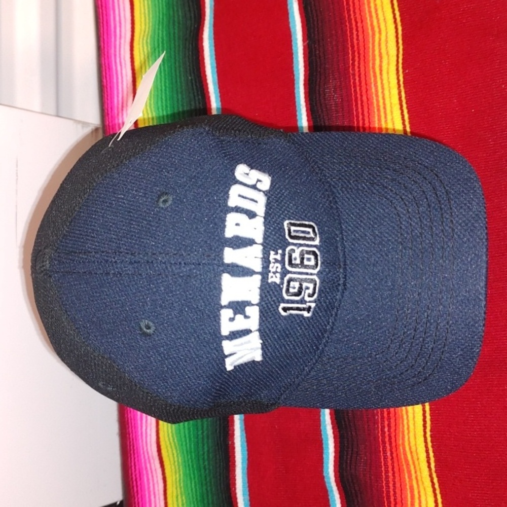 Menards Est. 1960 Thick Embroidered Letters Snap-on Hat Cap New